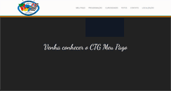 Desktop Screenshot of ctgmeupago.com.br